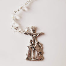 Load image into Gallery viewer, Stations of the Cross Crystal Rosary