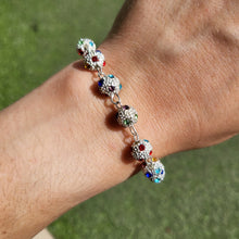 Load image into Gallery viewer, Crystals Decade Rosary Bracelet