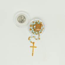 Load image into Gallery viewer, Blue Pearl Rosary