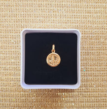 Load image into Gallery viewer, Gold medal - Our Lady of Fatima (Gold 19.2Kt)