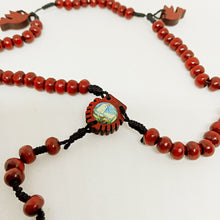 Load image into Gallery viewer, Holy Spirit Wood Rosary of Fatima