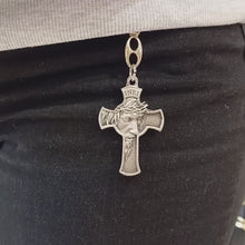 Load and play video in Gallery viewer, Face of Christ Metal Keychain