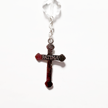 Load image into Gallery viewer, Blue Crystal Decade Rosary Bracelet