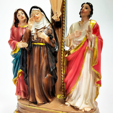 Load image into Gallery viewer, Crucified Christ with Mary, Saint John the Baptist and Mary Magdalene