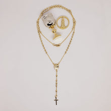 Load image into Gallery viewer, Gold Bath Chalice with Rosary