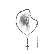 Load image into Gallery viewer, Her face - Our Lady of Fatima - Car Bumper Sticker