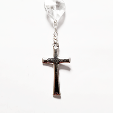 Load image into Gallery viewer, Translucent Crystal Decade Rosary Bracelet