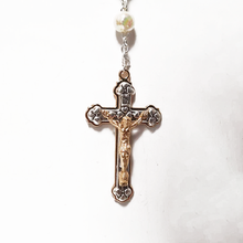 Load image into Gallery viewer, Tree of Life - Pearl Golden Rosary