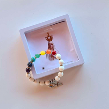 Cargar imagen en el visor de la galería, “Everything Will Be Alright” Bracelet with Gems