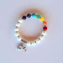 Cargar imagen en el visor de la galería, “Everything Will Be Alright” Bracelet with Gems