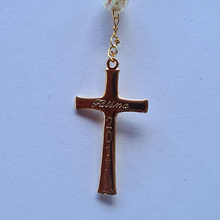 Load image into Gallery viewer, Centennial Cream & Gold Murano Rosary