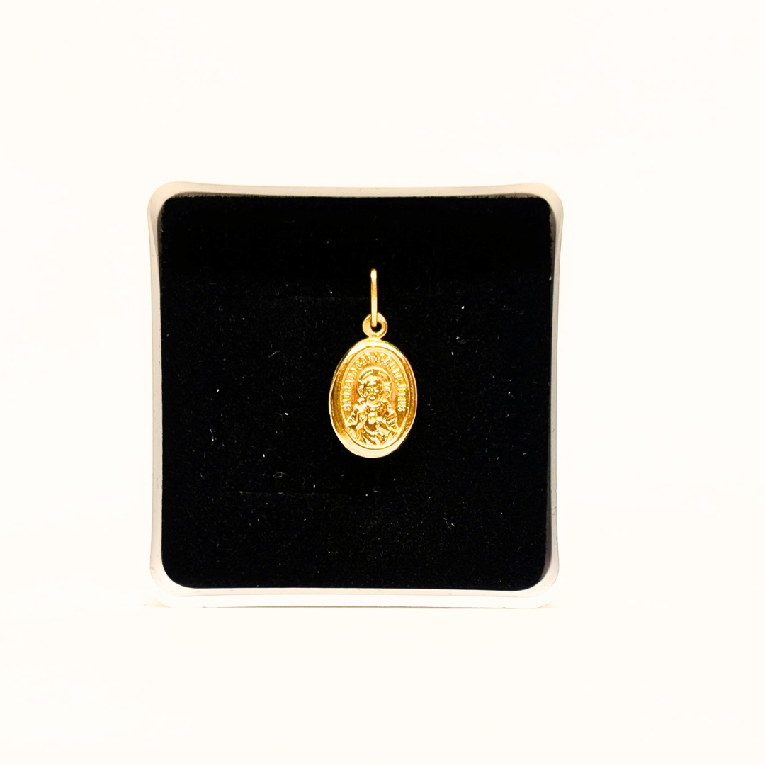 19.2Kt Gold Our Lady of Mount Carmel Necklace