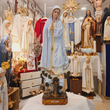 Cargar imagen en el visor de la galería, Nuestra Señora de Fátima - Roble - 23.6&#39;&#39; | 60cm
