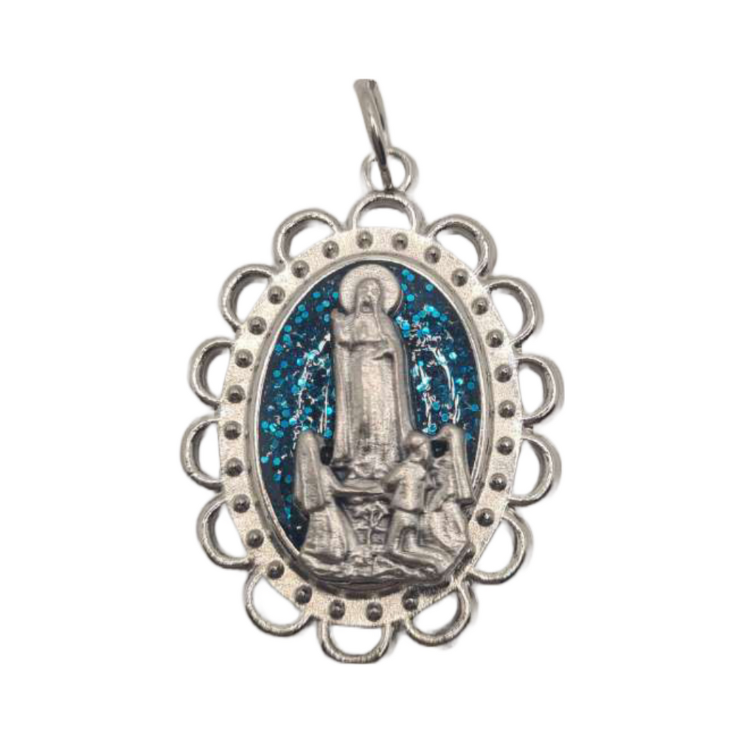 Apparitions of Our Lady of Fatima Medal [Several Colors]