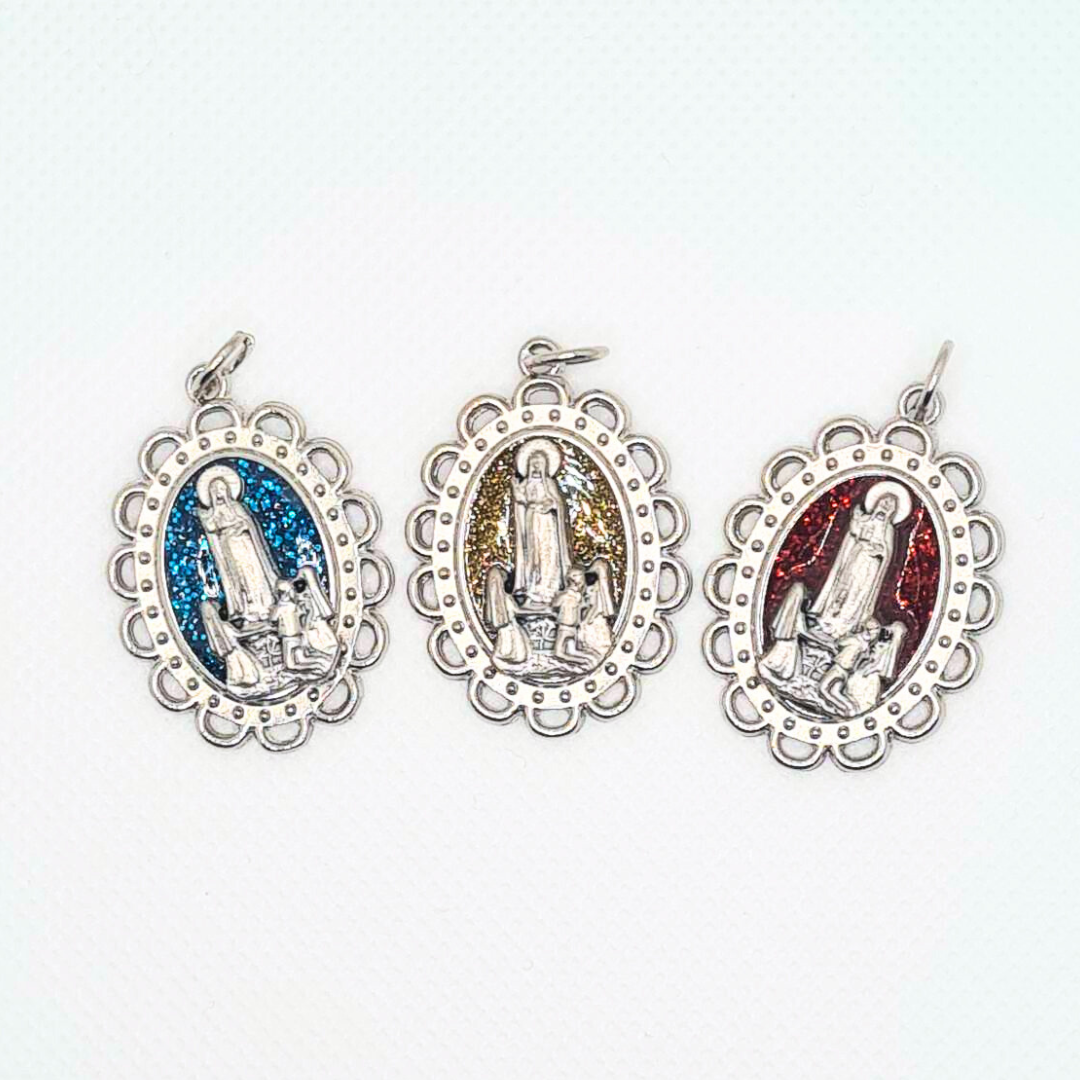 Apparitions of Our Lady of Fatima Medal [Several Colors]