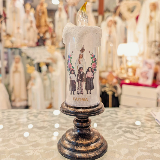 Candle of Fatima with Base [Electric]