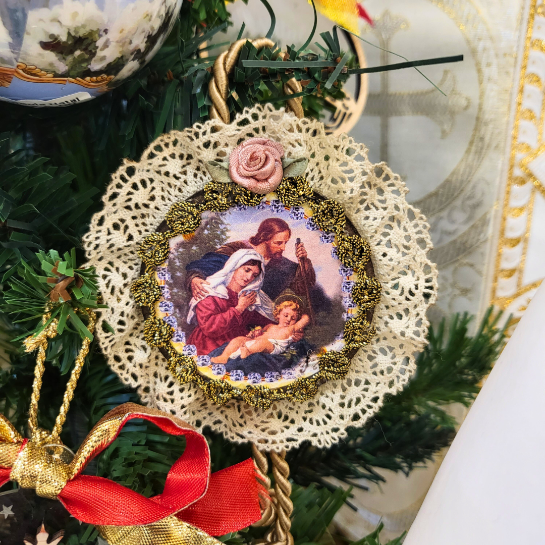 Christmas Ornament [Holy Family]