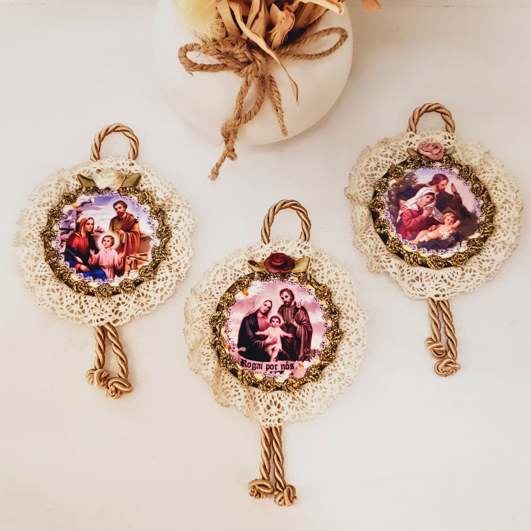 Christmas Ornament [Holy Family]