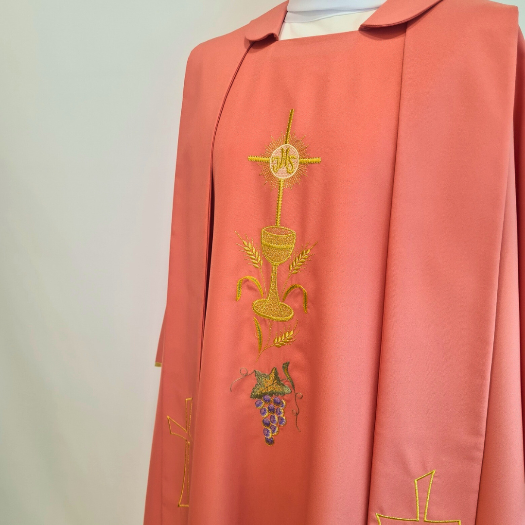 Coral Pink Chasuble