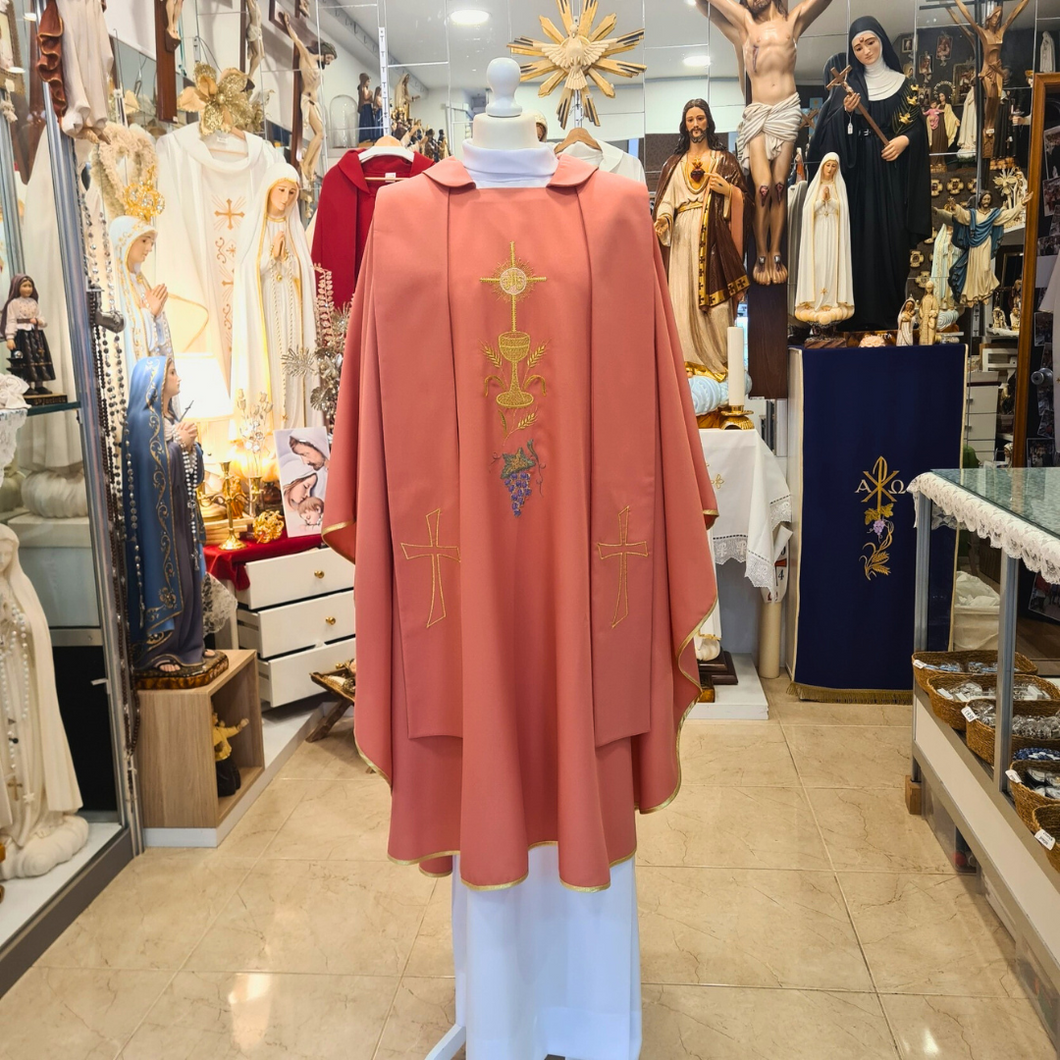 Coral Pink Chasuble