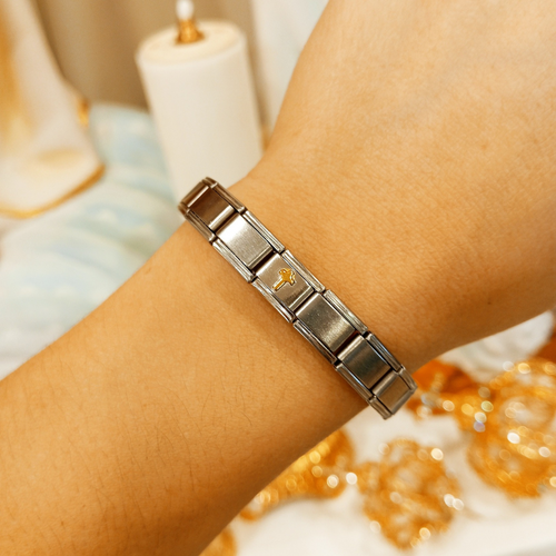 Cross Bracelet [Stainless Steel]