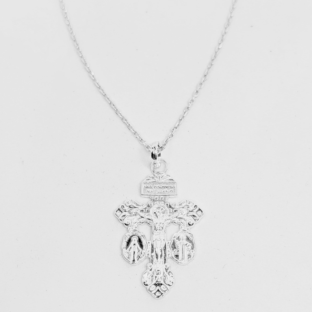 Cross of Forgiveness Necklace [Sterling Silver]