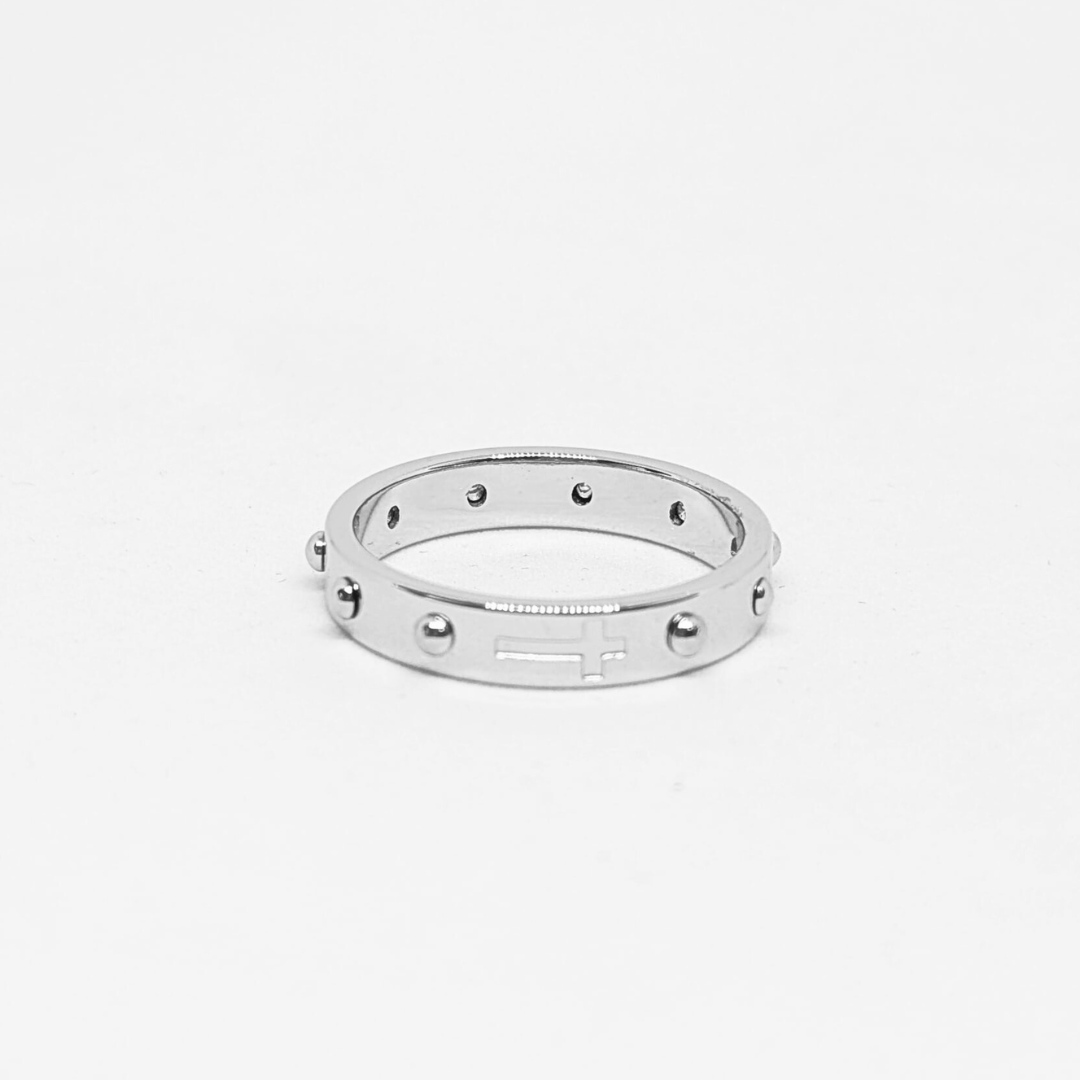 Decade Rosary Ring [Silver & Golden]
