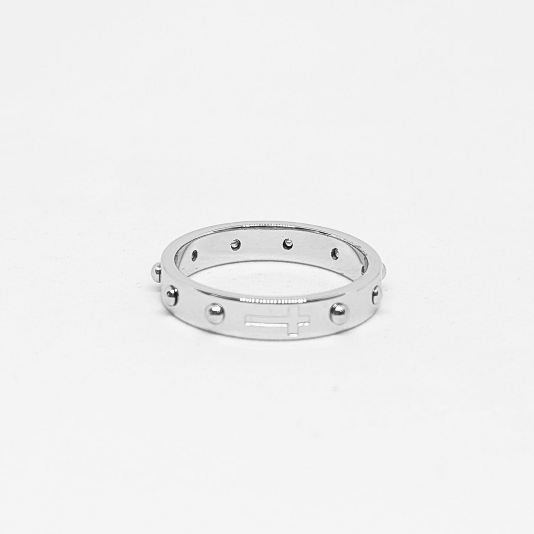Decade Rosary Ring [Silver & Golden]