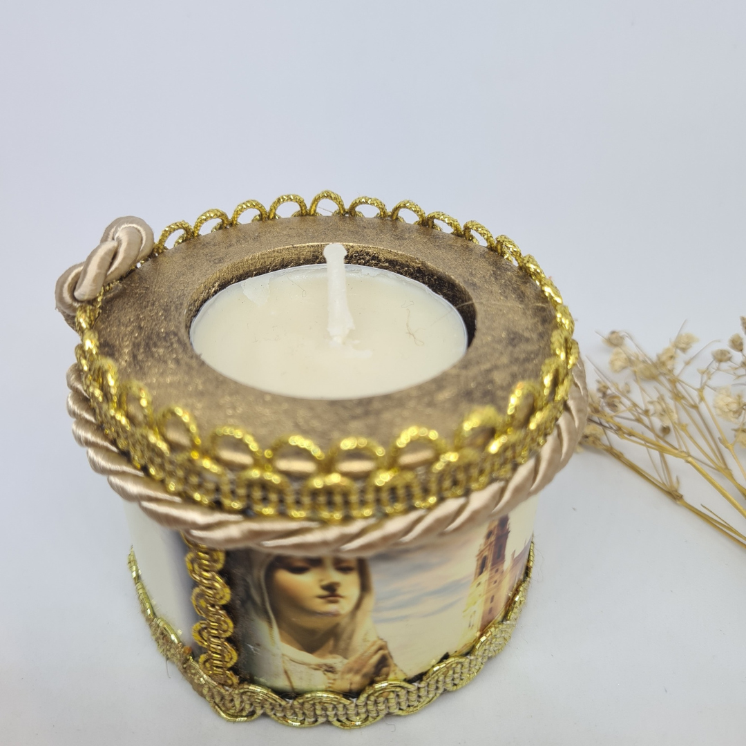 Fatima Candle holder