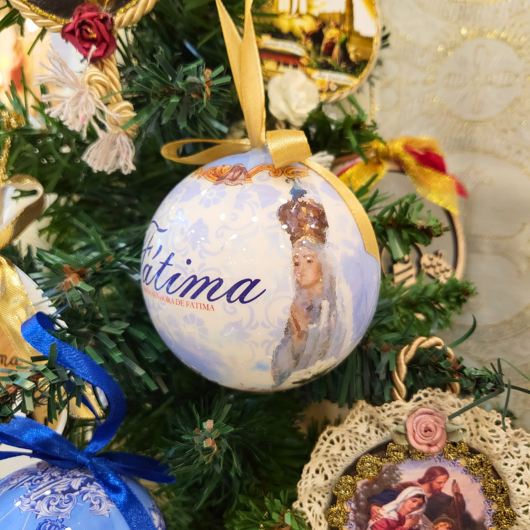 Fatima Christmas Ornament [Ball]