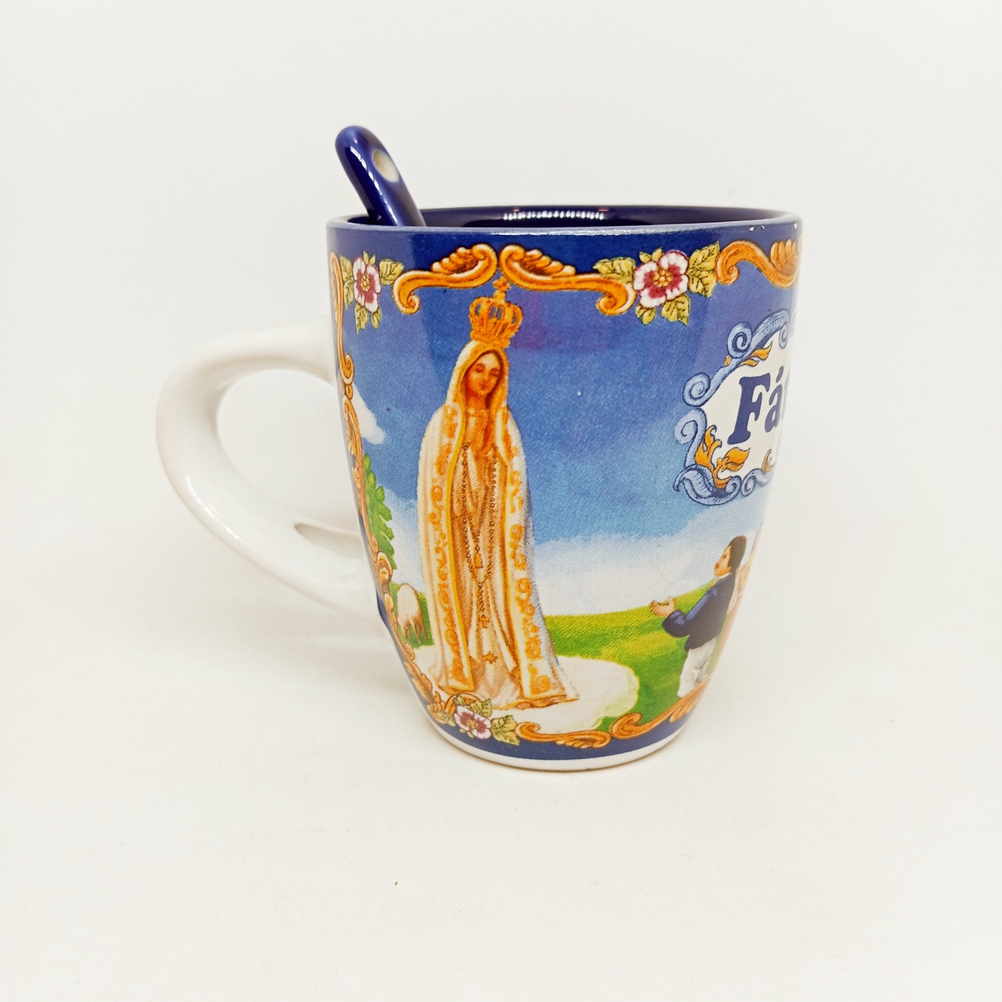 Taza Fátima con cuchara