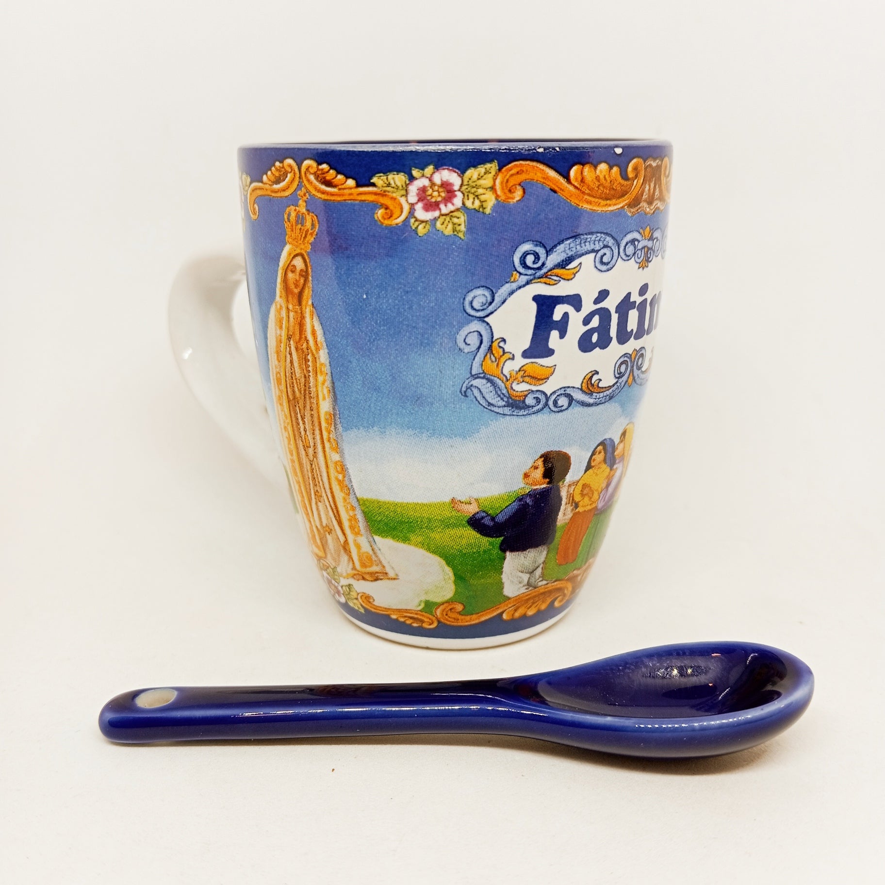 Taza Fátima con cuchara