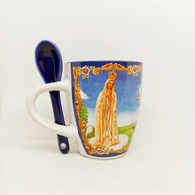 Load image into Gallery viewer, Fatima Mug with Spoon
