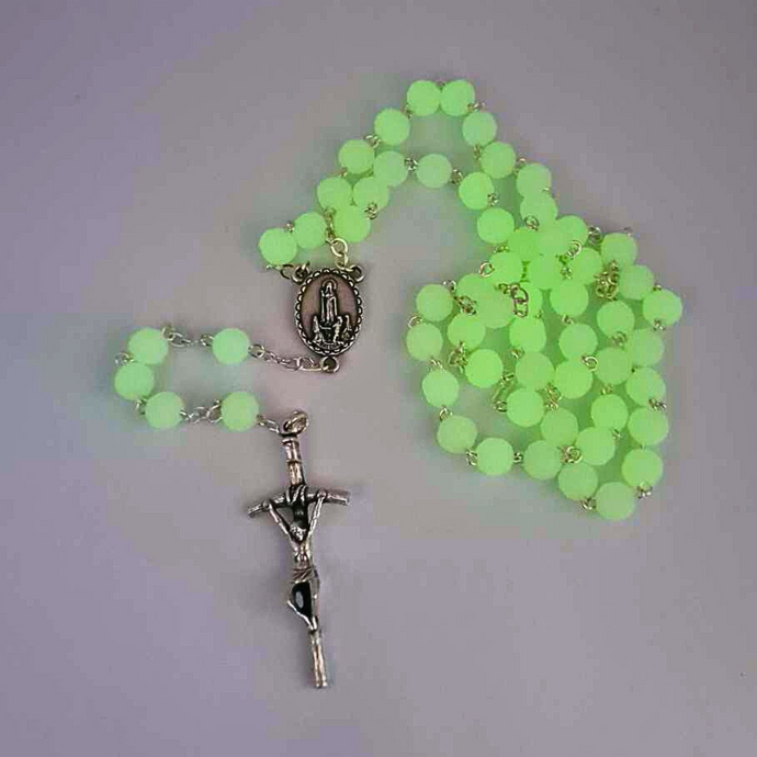 Glow in the Dark - Rose Scented - Apparitions of Our Lady of Fatima Rosary