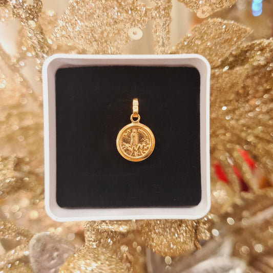 Gold medal - Our Lady of Fatima (Gold 19.2Kt)