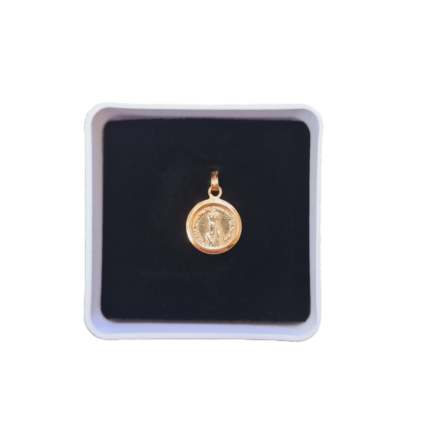 Medalla de oro - Nuestra Señora de Fátima  (Oro 19.2Kt)