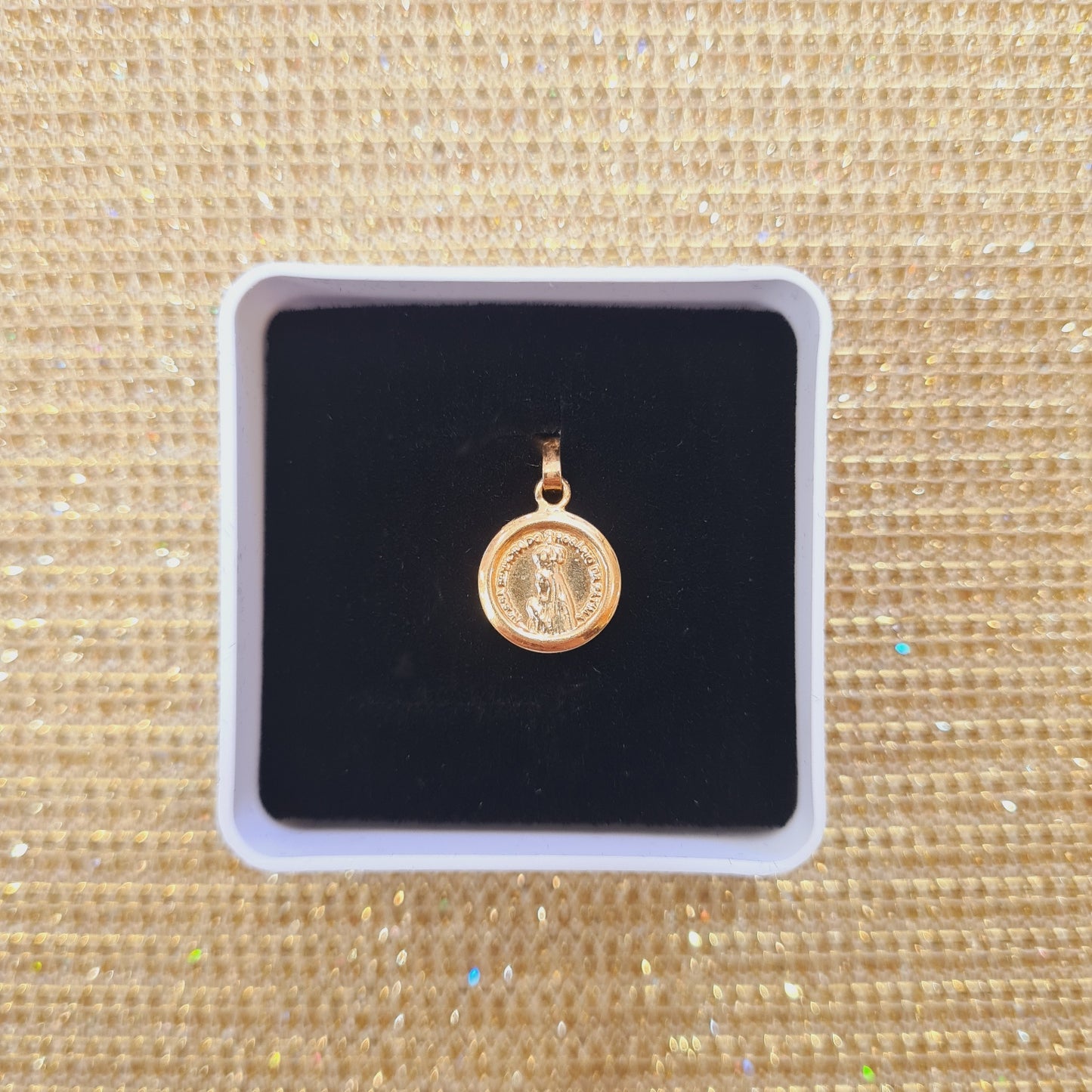 Medalla de oro - Nuestra Señora de Fátima  (Oro 19.2Kt)