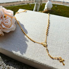 Cargar imagen en el visor de la galería, Gold Veneer Rosary Necklace

