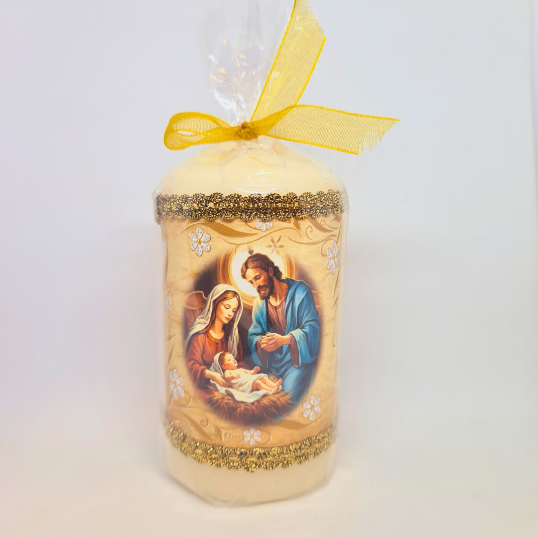 Holy Family Candle