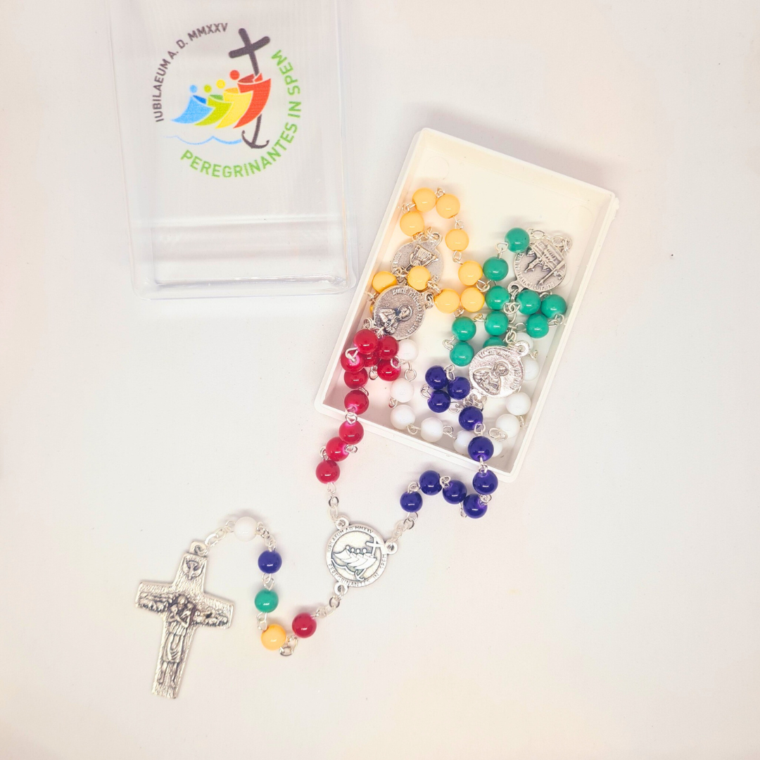 Jubilee Glass Rosary