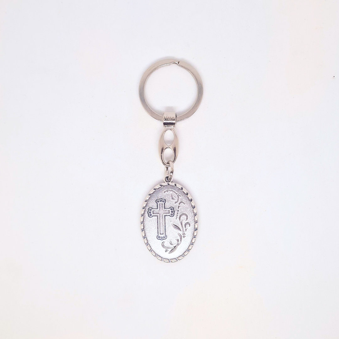Jubilee Oval Keychain