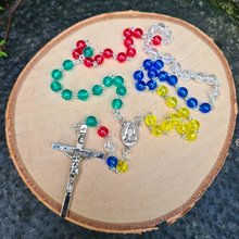 Cargar imagen en el visor de la galería, Missionary Rosary with Fatima Relic
