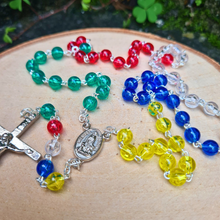 Cargar imagen en el visor de la galería, Missionary Rosary with Fatima Relic
