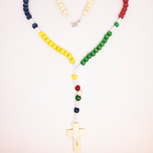 Cargar imagen en el visor de la galería, Missionary&#39;s Rosary [5 continents&#39; colors]
