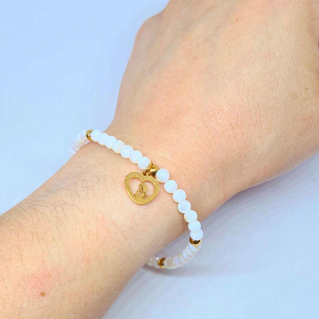 Our Lady Pearl Bracelet