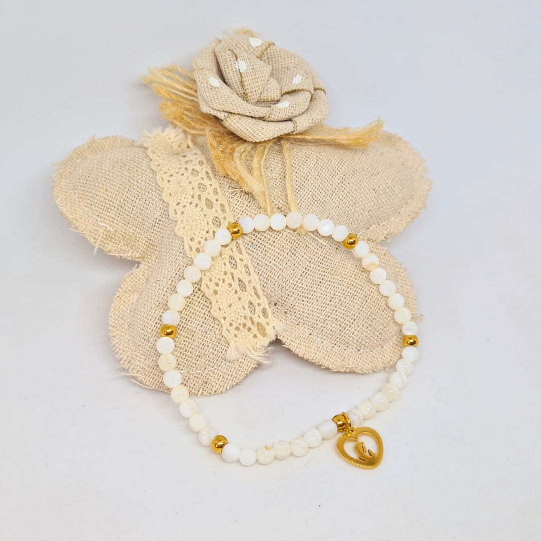 Our Lady Pearl Bracelet