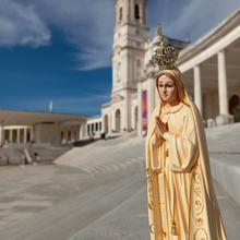 Cargar imagen en el visor de la galería, Our Lady of Fatima - Patina Painting [ 11.8 | 30cm]
