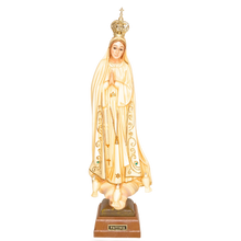 Cargar imagen en el visor de la galería, Our Lady of Fatima - Patina Painting [ 11.8 | 30cm]
