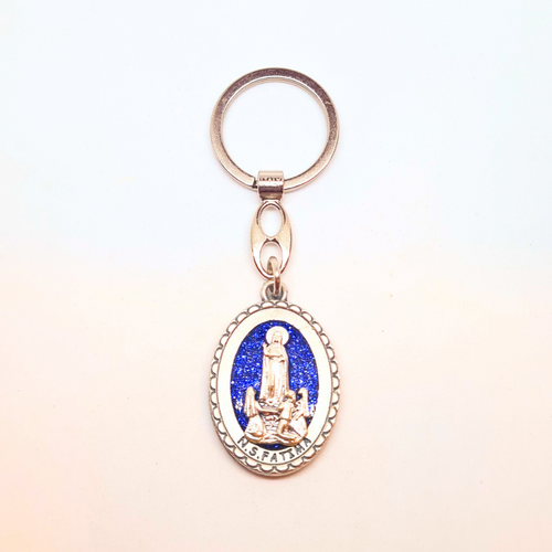 Our Lady of Fatima Apparitions Keychain