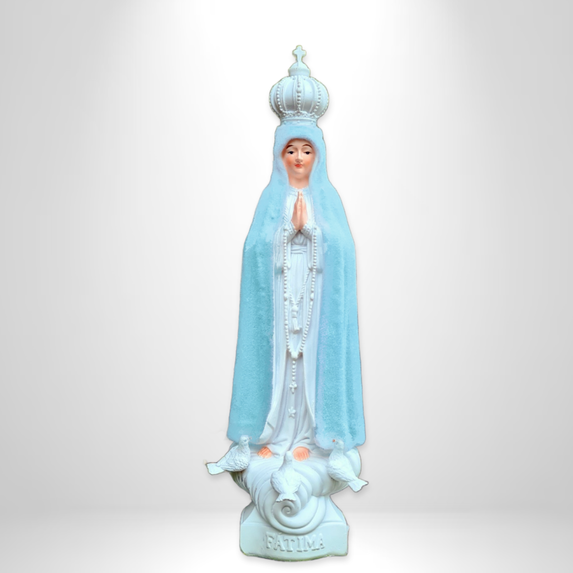 Our Lady of Fatima Statue – 2025 Edition - Color-Changing Mantle [Weather]